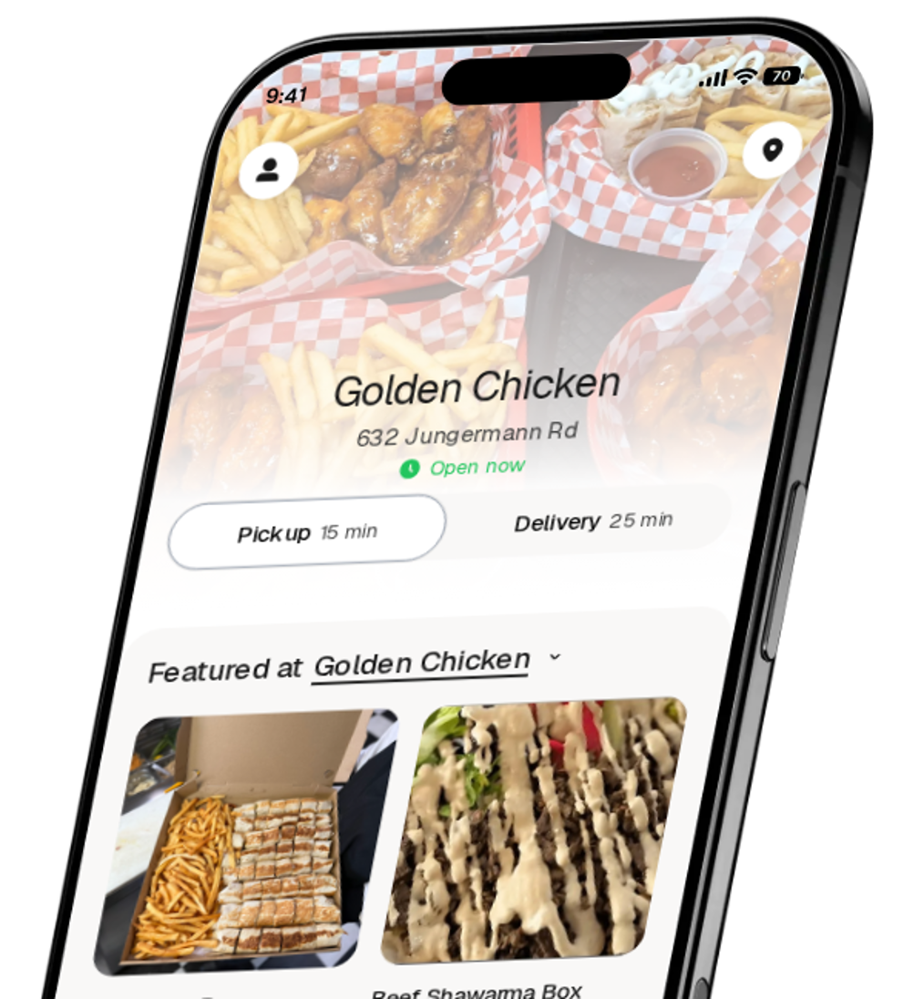 Golden Chicken app preview